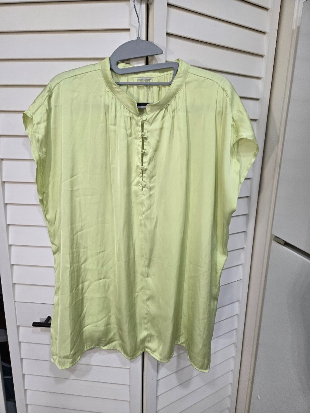 Neon Blouse from JC Penny, Like New, Size XL